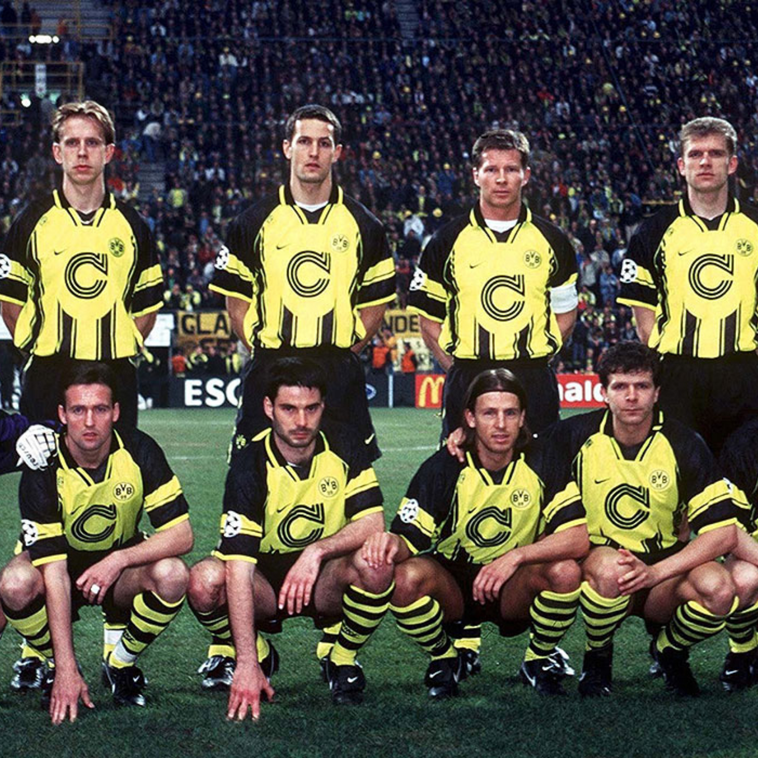 Borussia Dortmund Home Shirt 1995/96