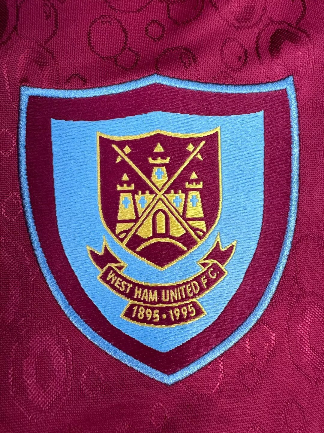 West Ham United 100 Years Home Shirt - 1995-1997